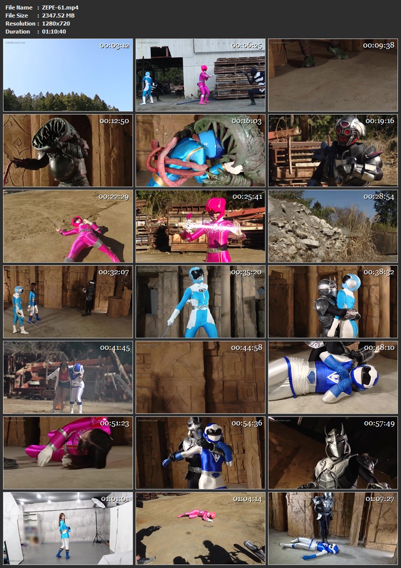 [ZEPE-61] おみや, 山本夢 Super Heroine Rangers 4 Cornered Squadron Heroines 2024-05-24